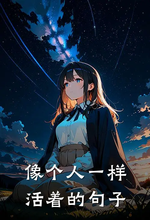 像个人一样活着的句子