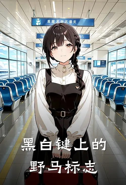 黑白键上的野马标志